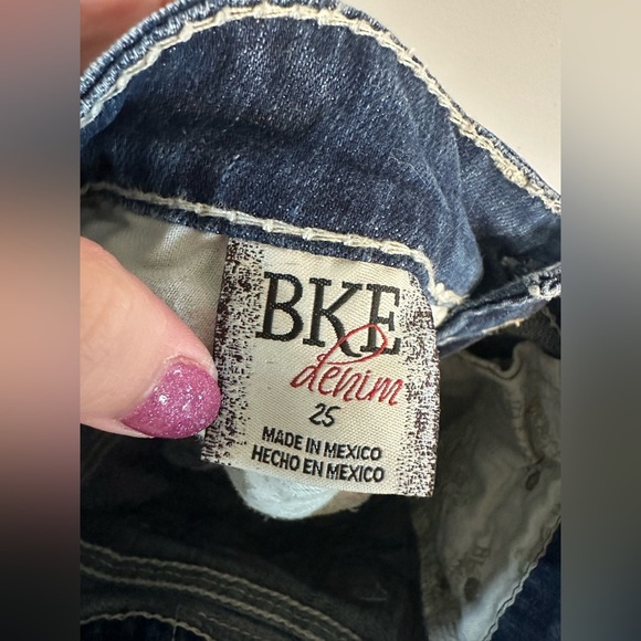 BKE Starlite  Denim Capri - Picture 5 of 6